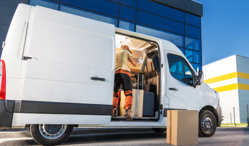 Spacious Delivery Van for logistics.
